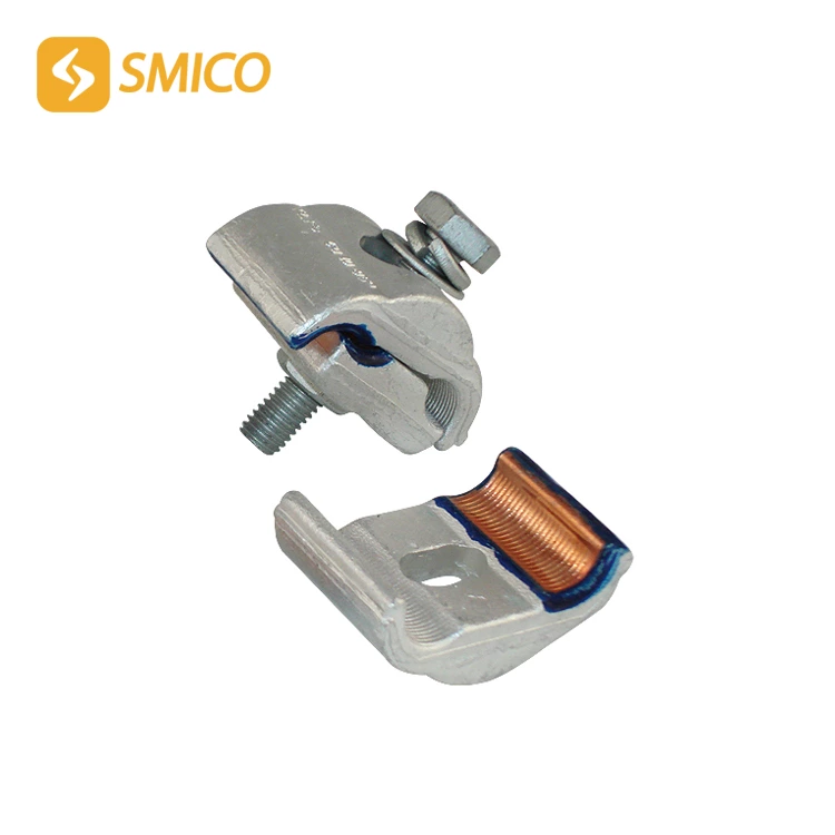 1 bolt luminium copper and bimetallic type CAPG parallel groove clamp