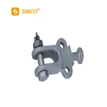 Cast iron tension strength ball clevis for powerline hardware