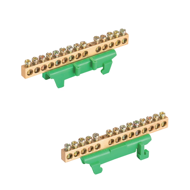 Copper Terminal Blocks T007 Series M4 distribution block