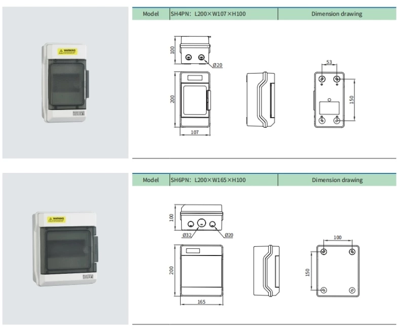 4 Way to 36 Way Distribution Box china factory