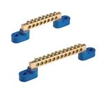 Copper Terminal Blocks T002 SeriesBest Quality Connector4P/6P/8P/10P/12P/14P/16P/18P for Distribution Box