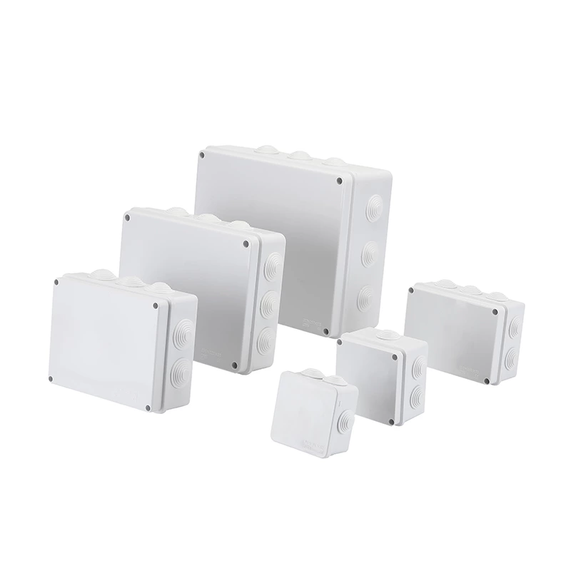 Plastic Waterproof Electronic Junction Box ABS material