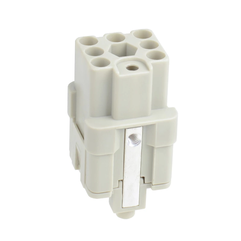 HD  8Pin 10A  Crimp terminal  HD-008-FC Female Rectangular Waterproof Rectangle Heavy Duty Connector  For  Robots