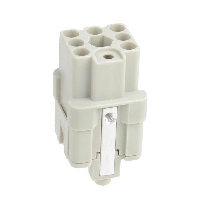 HD  7Pin 10A  Crimp terminal  HD-007-FC Female Rectangular Waterproof Rectangle Heavy Duty Connector  For  That Require Electrical