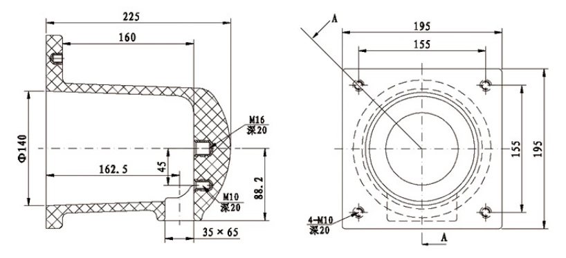 12kv Epoxy Resin Contact Box SO7-12